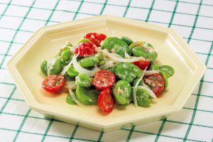 旬野菜を使おう！そら豆とツナのさっぱりサラダ（ダイエット対策に）