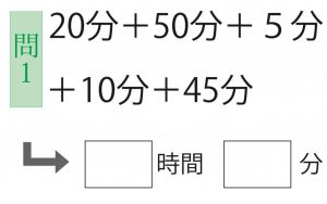 週末に脳活（物忘れ対策や認知症予防に時間計算）