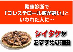 【コレステロール値を下げたい】干しシイタケがおすすめ。エリタデニンが血液を浄化