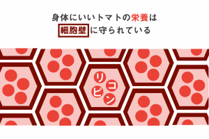 トマトの美肌栄養【リコピン】は細胞壁の中に隠れている。冷凍トマトで食べよう